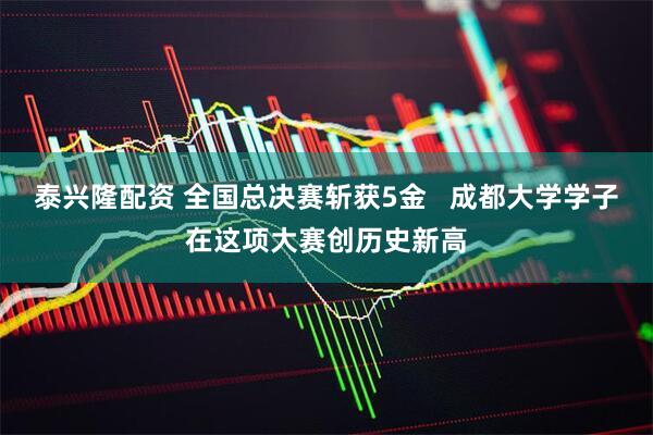 泰兴隆配资 全国总决赛斩获5金   成都大学学子在这项大赛创历史新高